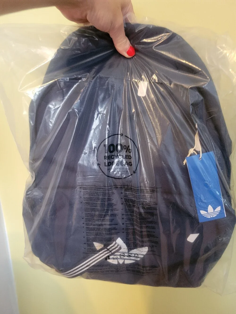 Adidas Adicolor classic backpack NWT dark blue